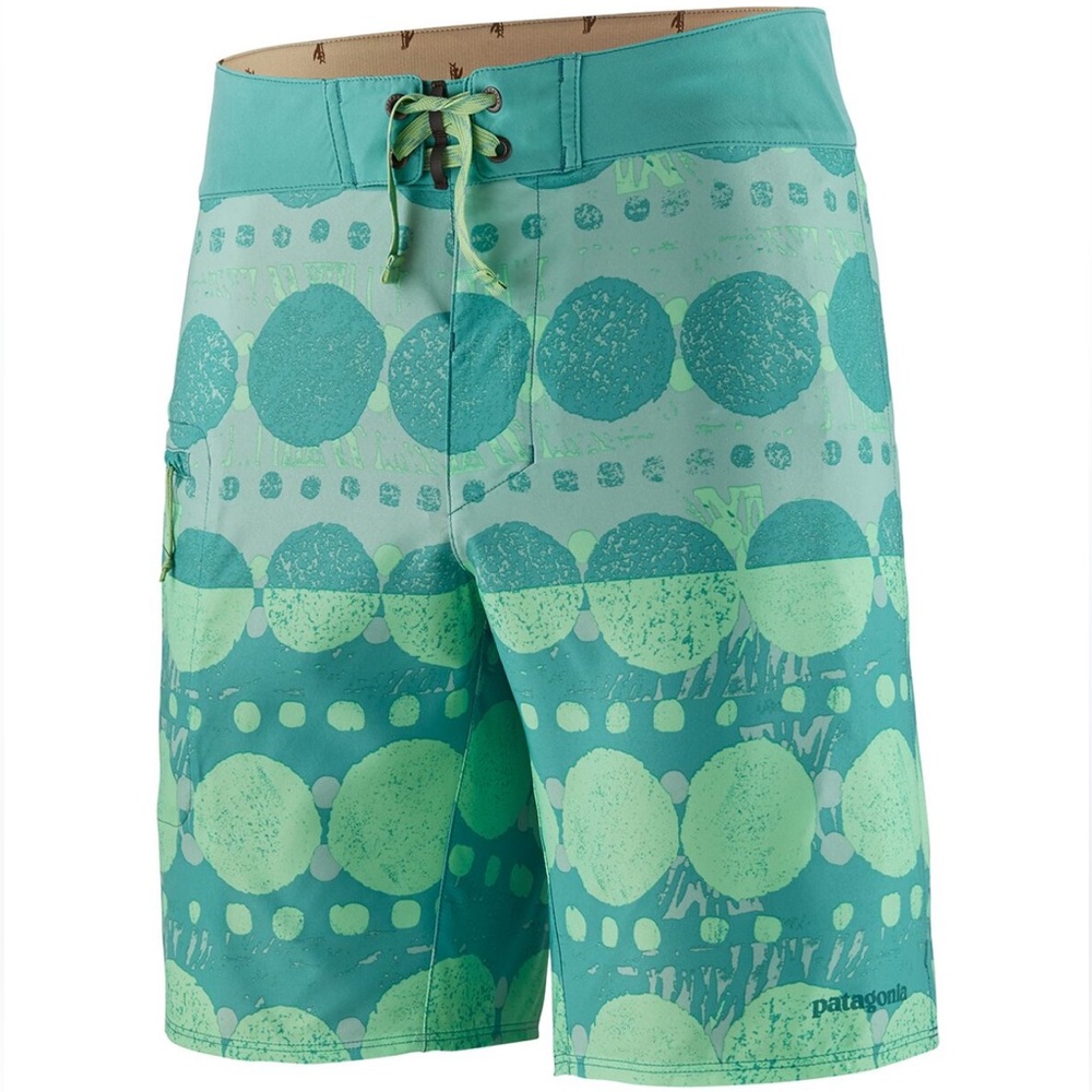 Patagonia Stretch Planing 19in Board Short - Men's Size 40 Green 9” Inseam